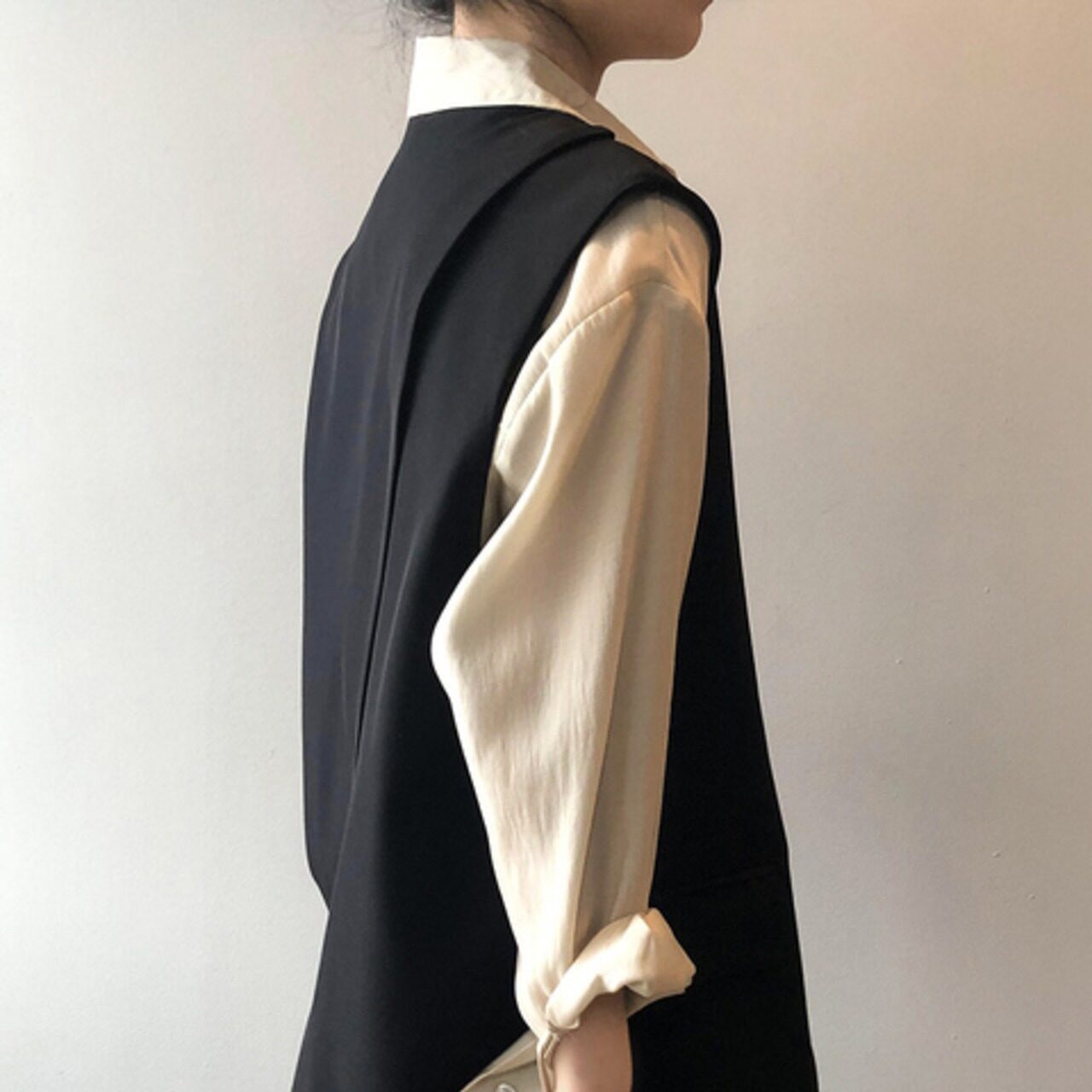 骨格ウェーブ シンプルジレ
